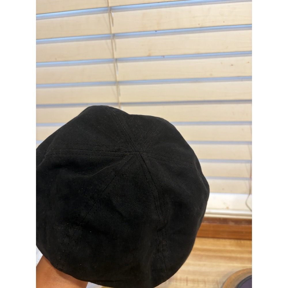 Harley-Davidson Black Newsboy Cabbie Cap Embroidered Motorcycle Biker Hat - Picture 5 of 9